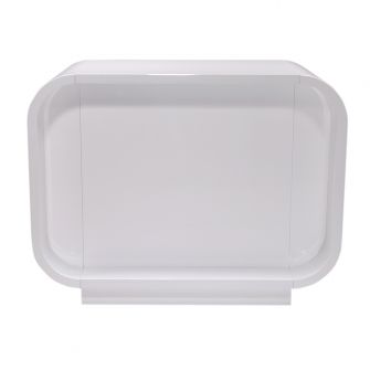 Super HIGH GLOSSY toonbank wit 130 cm