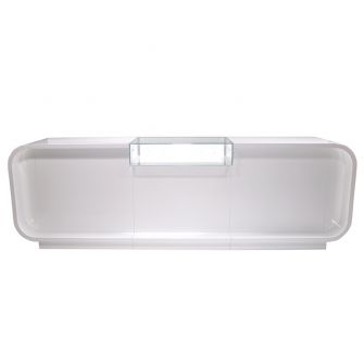 Super HIGH GLOSSY toonbank wit 310 cm C-PEC-014-comp