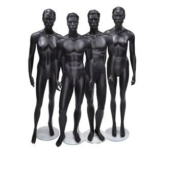 4 x Gestyleerde Etalagefiguren van Merk Gruppo Corso