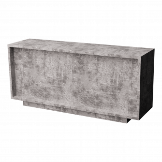 Excentric toonbank beton grijs C-PEC-016