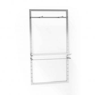 Wandsysteem Laser Frame Chroom