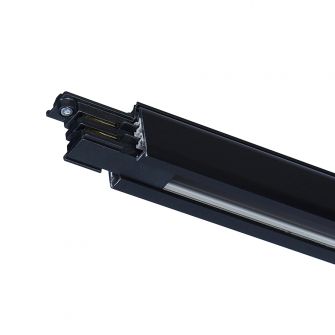 koppelstuk - 3 fase rails - zwart