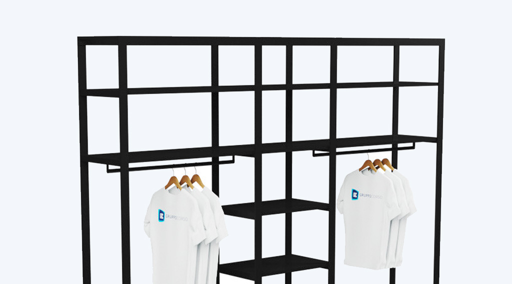 Ontdek alle kledingrekken.